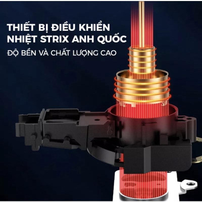 Günter & Hauer Bình Đun Siêu Tốc Bình Trà Điện Thủy Tinh 17L LED Dây Đèn Vòng Xanh - Hàng chính hãng