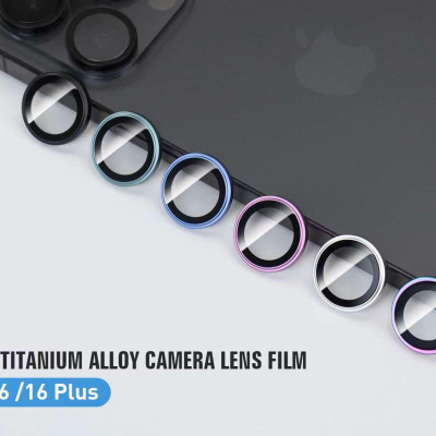 Dán cường lực 9h Lens Camera cho iPhone 16, iPhone 16 Pro, iPhone 16 Plus, iPhone 16 Pro Max hiệu KUZOOM chống rơi vỡ, chống xước cao cấp - Hàng chính hãng.