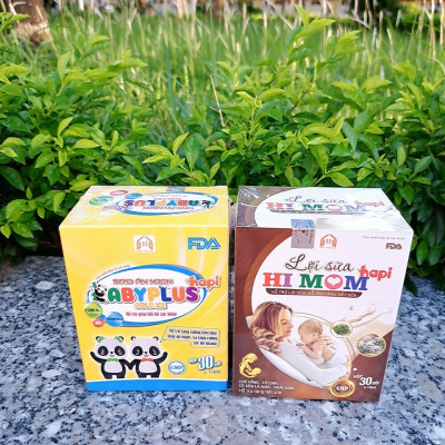 COMBO LỢI SỮA CHO MẸ GỒM 1 SIRO ĂN NGON VÀ 1 LỢI SỮA- cốm lợi sữa ( kèm 1 gấu bông)