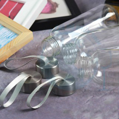 Combo 10 Bình Thủy Tinh Đựng Nước Có Dây Xách Đẹp 500ml