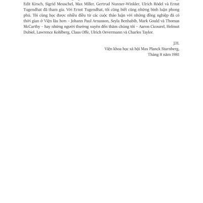 Sách - Lý Thuyết Về Hành Động Tương Giao - Theorie Des Kommunikativen Handelns - Bìa Cứng