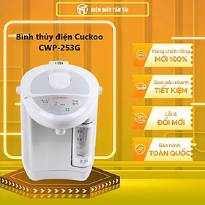 Bình Thủy Điện Cuckoo CWP-253G - 2.5L - Hàng Chính Hãng
