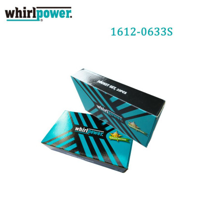 BỘ KHẨU 33 CHI TIẾT 1/4" (HỘP SẮT) WHIRLPOWER