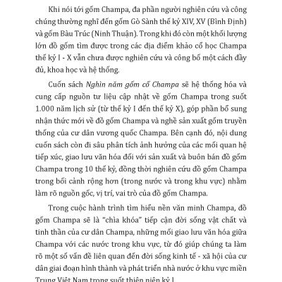 Nghìn Năm Gốm Cổ Champa