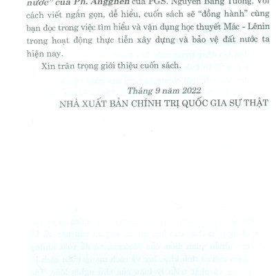 Giới thiệu tác phẩm: Nguồn Gốc Của Gia Đình, Của Chế Độ Tư Hữu Và Của Nhà Nước Của Ph.Ăngghen