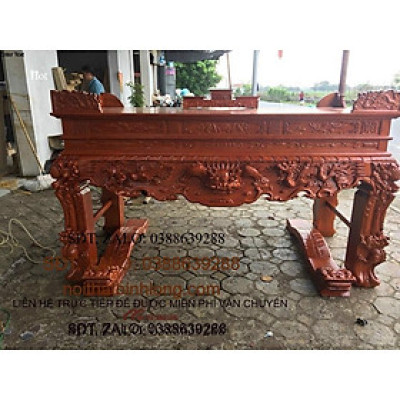 Sập thờ gỗ sồi nga