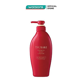 Dầu Xả Gội Phục Hồi & Bóng Mượt Tsubaki Premium Moist & Repair Conditioner 450ml