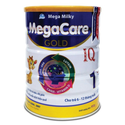 Sữa bột MEGACARE GOLD IQ 1 - Mega Milky