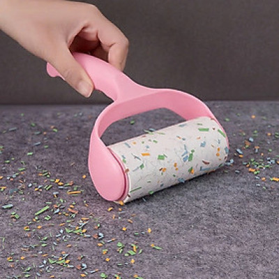 Combo Cây Lăn Bụi Quần Áo, Lông Chó Mèo, Giường Đệm, Nội Thất Trong Nhà  + Tặng Kèm 2 Cuộn Lăn Siêu Tiện Lợi - Hàng Loại 1