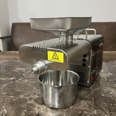 Máy ép dầu thực vật dùng cho gia đình AOSIDA K28S Thương hiệu Anh Quốc cao cấp, Công suất 1100W, 1 giờ ép 5-7.5 kg nguyên liệu - Hàng nhập khẩu