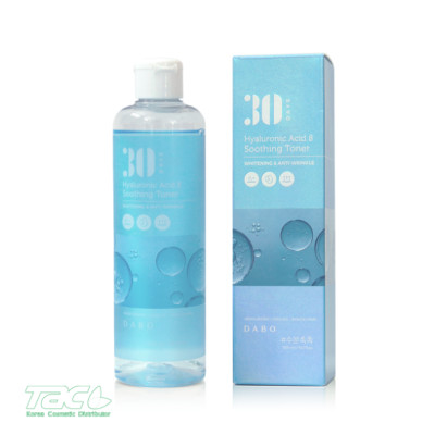 Nước hoa hồng Hyaluronic dưỡng trắng da chống nhăn siêu cấp ẩm - DABO Hyaluronic Acid 8 Soothing Toner 300ml