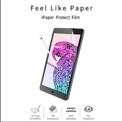 Dán màn hình iPad Paper-like dành cho iPad Gen 10 10.9inch 2022 hiệu Wiwu chống vân tay cho cảm giác vẽ như trên giấy - Hàng chính hãng