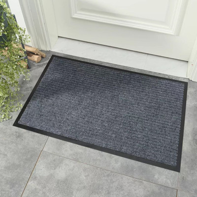 Thảm chùi chân chống trượt đế cao su đen (60 x 90 cm)