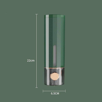 Hộp đựng sữa tắm dung tích 450ml - Nhả dầu gội, nước rửa tay gắn tường không cần khoan tiện lợi, chất liệu nhựa ABS ASSTAR