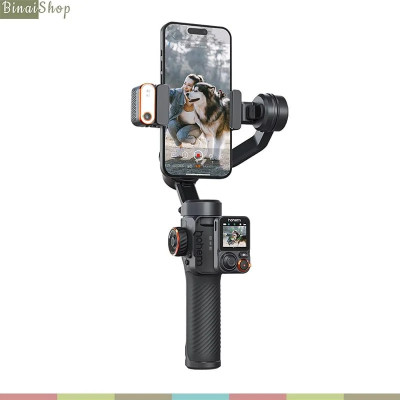 Hohem ISteady M7 - Gimbal Chống Rung Cho Smartphone, Điều Khiển Cảm Ứng Từ Xa,Tích Hợp Cảm Biến AI, Tải Trọng 500g - Hàng Chính Hãng