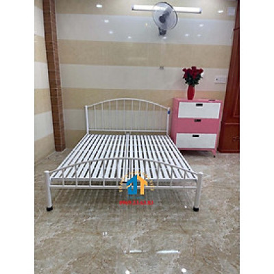 Giường sắt mỹ nghệ ĐẠI THÀNH 1m4x2m