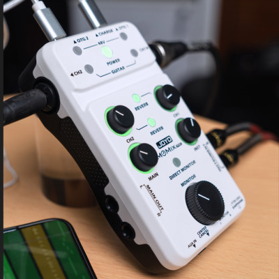 JOYO MOMIX PRO Soundcard âm thanh guitar dùng thu âm và livestream- Hàng Chính Hãng 