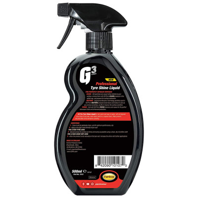 Chai xịt bảo dưỡng và tạo độ bóng lốp xe Ô tô G3 Pro Tyre Shine Liquid 