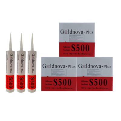 Keo Silicone Goldnova S500-1 Hộp; Hộp =25 Lon/300ml; Màu Trong