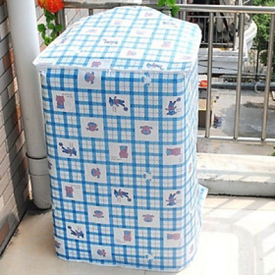 Áo Trùm Máy Giặt Cửa Trên, Cửa Ngang Vải Dù Siêu Dày, Chống Thấm Nước, Không Phai Màu, Size Từ 7kg-15kg