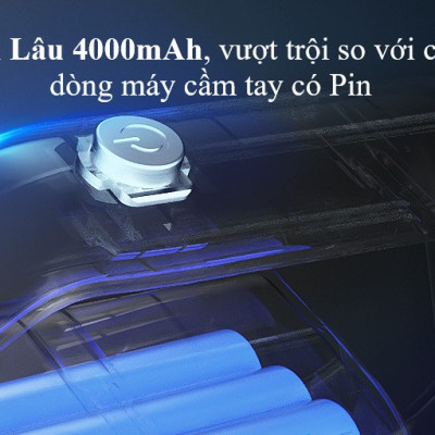 Máy Hút Bụi Cầm Tay Không Dây VinBuy Lực Hút Mạnh Mẽ 16000PA Chức Năng Hút Bụi Khô Và Ướt - Máy Hút Bụi Ô Tô, Máy Hút Bụi Gia Đình - Hàng Chính Hãng