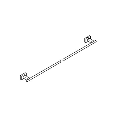 Thanh Treo Khăn GROHE ESSENTIALS Cube - 40509001