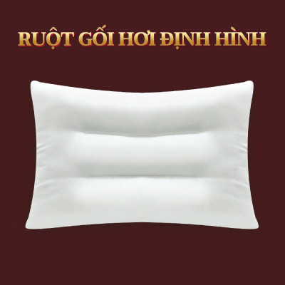 Ruột gối định hình thư giãn cổ, massage cổ, chống ngáy 45x65 cm