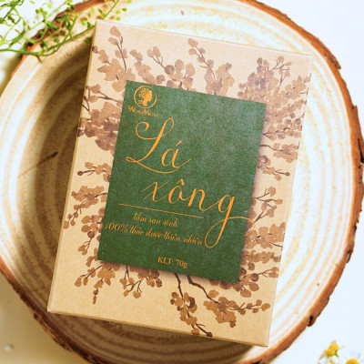 Lá xông giúp khử mùi, giải cảm, lưu thông khí huyết Wonmom 70g