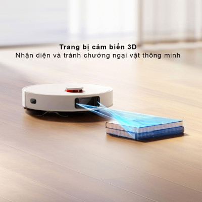Robot Hút Bụi Lau Nhà Xiaomi X20+ Giặt Sấy Giẻ Tự Động Lực Hút 6000 Pa - Bản Quốc Tế