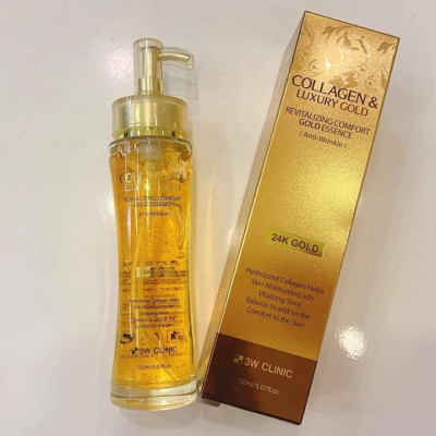 Serum trắng da - Serum vàng 24k Luxury Gold chống lão hóa 3W Clinic Hàn Quốc 150ml