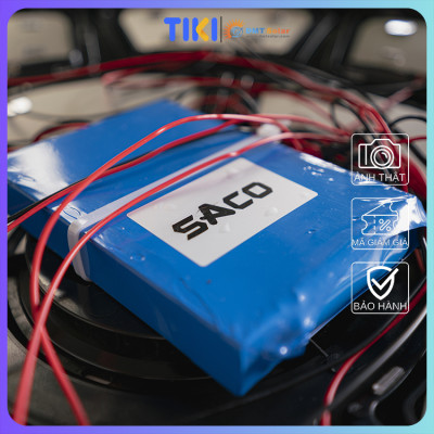 Đèn đĩa bay UFO năng lượng mặt trời công suất 1000W SACO có cảm biến chuyển động, remote