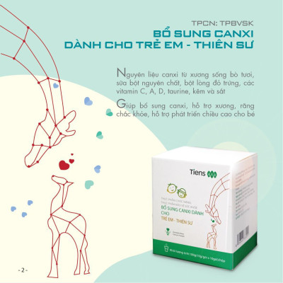 TPBVSK Canxi dành cho trẻ em - Thiên Sư