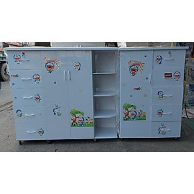 Combo 2 tủ trẻ em Juno Sofa 1m4 x 1m2 x 45 cm và 85 cm x 1m2 x 45 cm