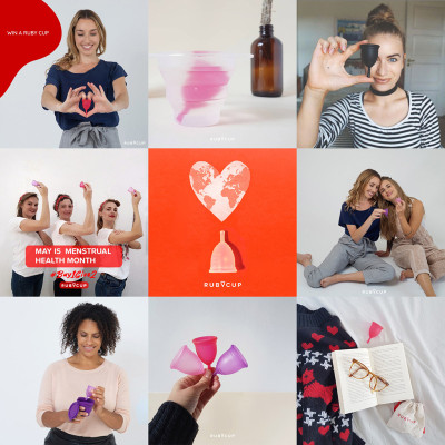 Cốc Nguyệt San Ruby Cup Anh Màu Hồng - Độ Mềm Phù Hợp Phụ Nữ Việt - Vật liệu 100% Sillicon Y Tế Đạt Tiêu Chuẩn FDA – Hàng Chính Hãng Thương Hiệu Được Yêu Thích Tại Anh Và Hơn 36 Quốc Gia - Ruby Cup Pink