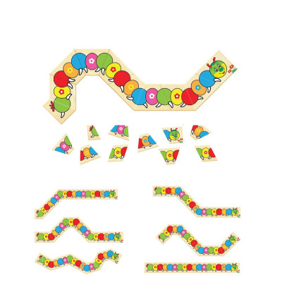 Đồ Chơi Ghép Hình Winwintoys 69462 - Con Sâu