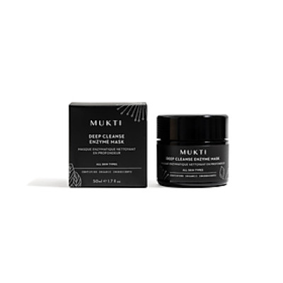 Mặt Nạ Đất Sét Kiêm Tẩy Tế Bào Chết Thanh Lọc Da Mukti Deep Cleanse Enzyme Mask (50g)