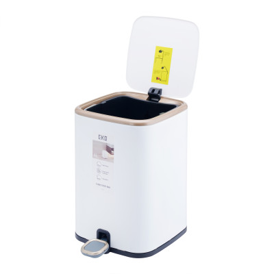 Thùng rác EKO 6L-cobi home- NHẬP KHẨU  CHÍNH HÃNG