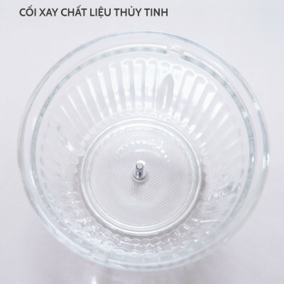 Máy xay thịt đa năng SEKA SK2287, 2 cối thủy tinh, thiết kế 4 - 6 lưỡi dao sắc bén, Công suất mạnh 500W hàng nhập khẩu