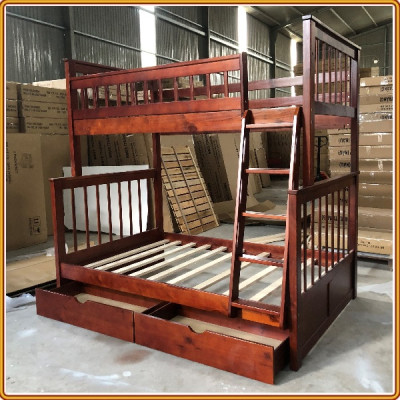 Giường tầng Juno Sofa 1m /1m2 cầu thang đảo chiều màu lựa chọn 