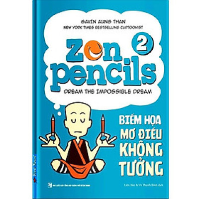 Sách Zen Pencils 2 Biếm họa mơ điều không tưởng First News