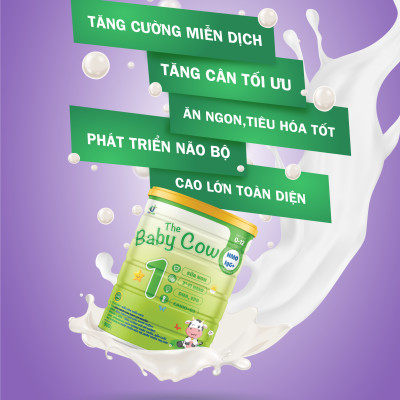Combo 5 lon Sữa Non The Baby Cow 1 (900gr)