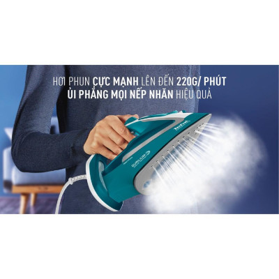 Bàn ủi hơi nước Tefal FV5737E0 - Hàng Chính Hãng