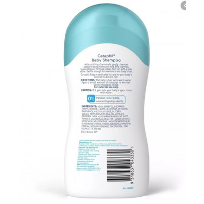 Dầu gội dịu lành cho bé Cetaphil Baby Shampoo 200ml