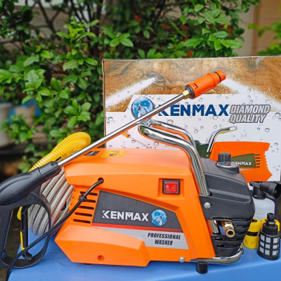 MÁY XỊT RỬA XE CHỈNH ÁP 3200W KENMAX KM320PRO ( SIÊU KHỎE, BỀN, ROTOR 100% DÂY ĐỒNG)- HÀNG CHÍNH HÃNG