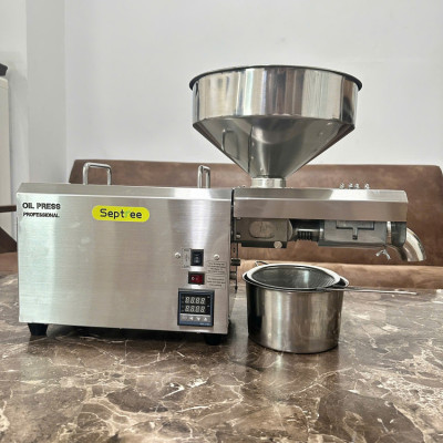 [ HÀNG NHẬP KHẨU] Máy ép dầu thực vật chuyên nghiệp Septree S8 – Dùng cho gia đình, kinh doanh, nhà hàng, khách sạn