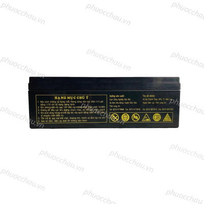 Ắc Quy LONG WP2.3-12 12V 2.3AH Chính Hãng Dùng Cho Lưu Điện Cửa Cuốn, Cân Điện Tử, UPS,...
