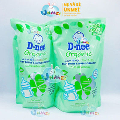 Bộ 2 Gói Nước Rửa Bình Sữa D-nee (550ml x 2)