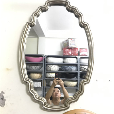 Gương trang trí, gương nhà tắm PU856B, Kích thước 60*90 cm