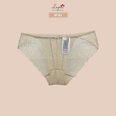 Quần Lót Nữ Ren Cạp Vừa Cao Cấp LUPERI SP762 Kháng Khuẩn Khử Mùi Co Giãn Tốt Không Xù