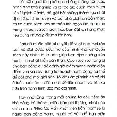 Nhà Cố Vấn Phát Triển Bản Thân (SB)